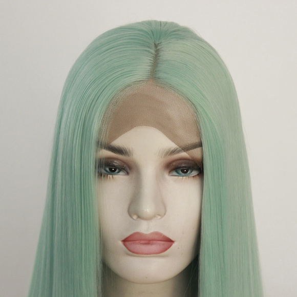 Top Selling Green Color Lace Front Wigs - Picture 2 of 5